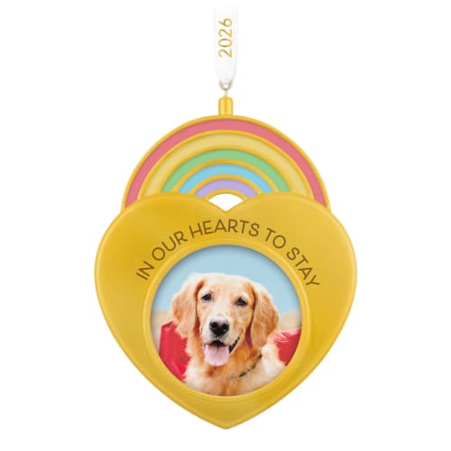 In Our Hearts to Stay 2026 Photo Frame Ornament