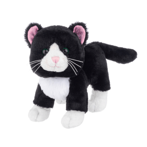 Webkinz Black and White Cat Plush