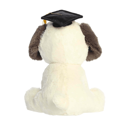 Aurora® Graduation Terrier Pup Plush