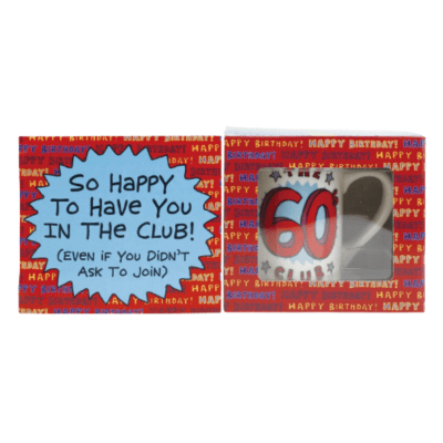 60th Birthday Club Mug