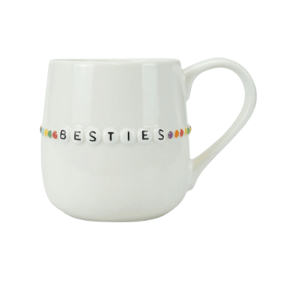 Bestie Beads Sculpted Mug