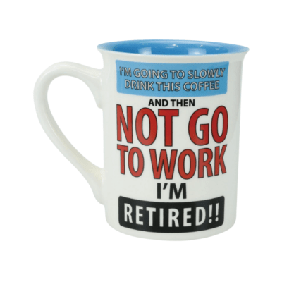 Retirement 'Longest Coffee Break' Mug