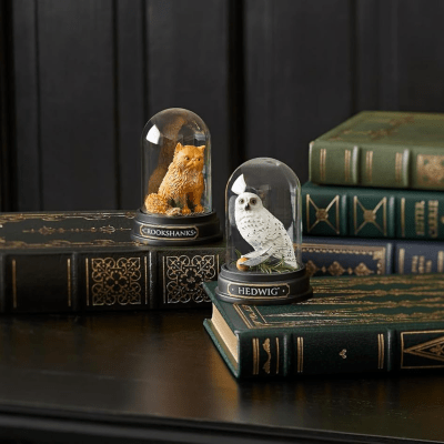 Harry Potter™ Crookshanks Curiosity Cloche Figurine