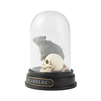 Harry Potter™ Scabbers Curiosity Cloche Figurine