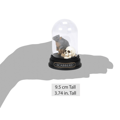 Harry Potter™ Scabbers Curiosity Cloche Figurine