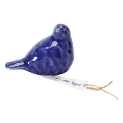 Indigo Support Messenger Bird Figurine