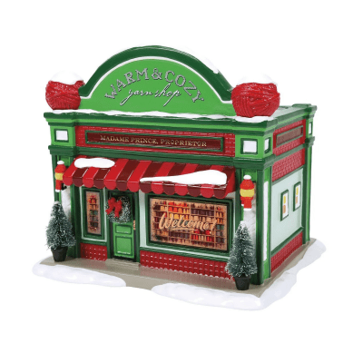Department 56 | Warm & Cozy Yarn Shop Figurine