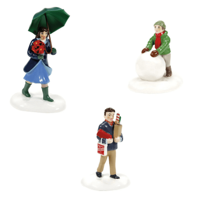 Department 56 | Snow Friends & Neighbors 2023 (3 Set) Figurines