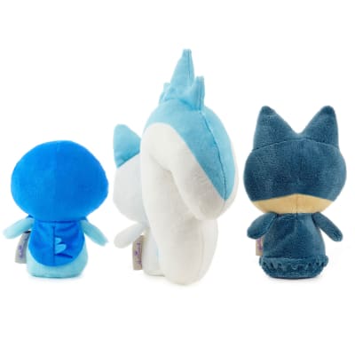 itty bittys® Pokémon Piplup, Munchlax, and Pachirisu Plush, Set of 3