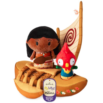 itty bittys® Disney Moana, Hei Hei and Boat Plush, Set of 3