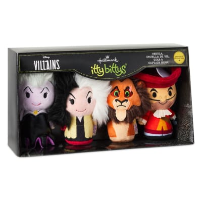 itty bittys® Disney Villains Plush, Set of 4