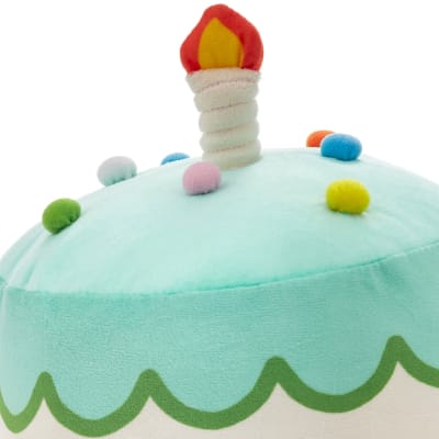 Birthday Cake With Candle Plush With Sound and Motion