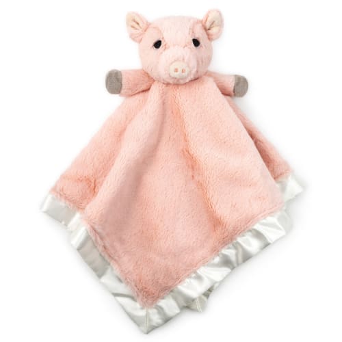 Pink Piglet Lovey Blanket