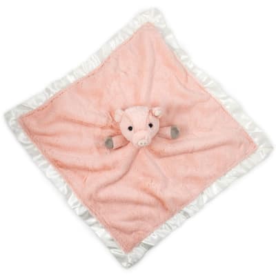 Pink Piglet Lovey Blanket