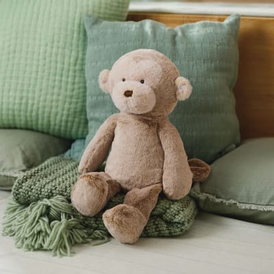 Light Brown Monkey Plush