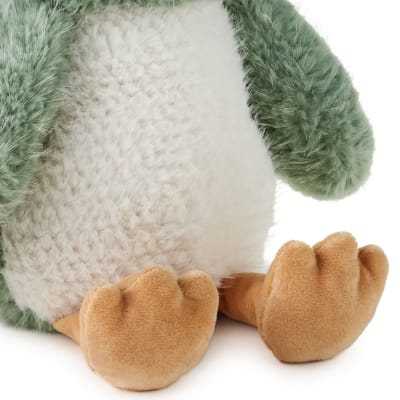 Sage and White Owl Plush