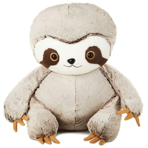 Light Brown Baby Sloth Stuffed Animal Plush, 20