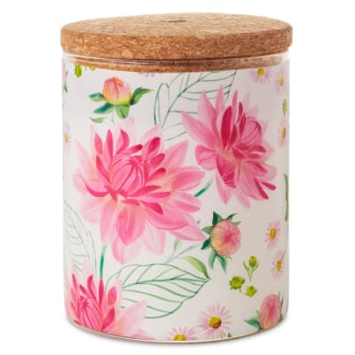 Dahlia and Jasmine Scented 2-Wick Jar Candle