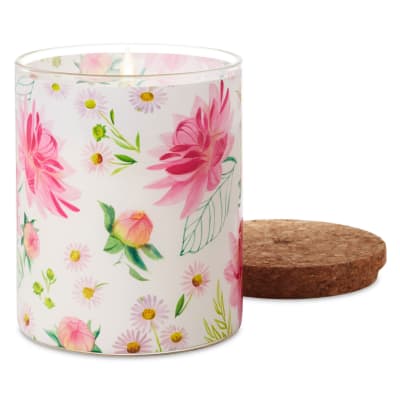 Dahlia and Jasmine Scented 2-Wick Jar Candle