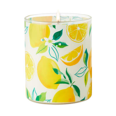 Meyer Lemon and Lemon Zest Scented 2-Wick Jar Candle