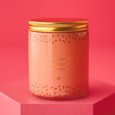 Congrats! Scented Single-Wick Jar Candle