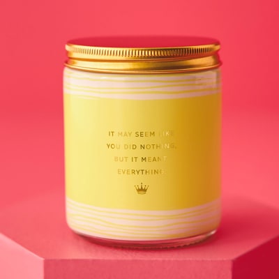 Thank You Scented Single-Wick Jar Candle
