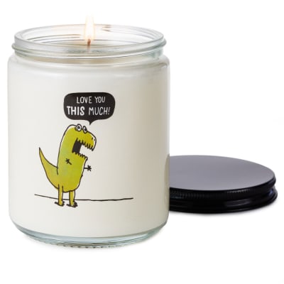 T-Rex Love You This Much Scented Single-Wick Jar Candle
