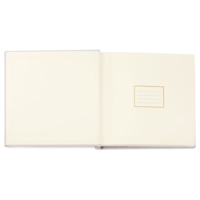 Oh Baby Gray Linen Textured Photo Album