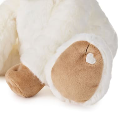 Lamb Plush With Light-Up Cross