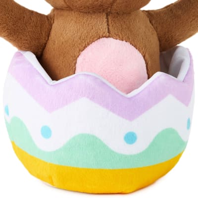 Excited for Eggs Bunny Plush With Sound and Motion