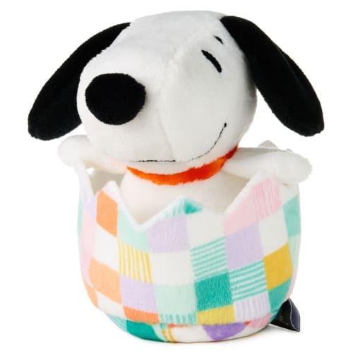 Peanuts® Snoopy in Egg Zip-Along Plush Toy
