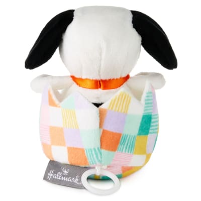 Peanuts® Snoopy in Egg Zip-Along Plush Toy