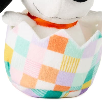 Peanuts® Snoopy in Egg Zip-Along Plush Toy