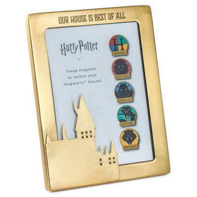 Harry Potter™ Hogwarts™ Magnetic Picture Frame With House Magnets, 4x6