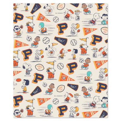 Peanuts® Athletic Club Two-Sided Throw Blanket