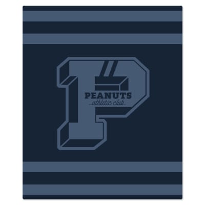 Peanuts® Athletic Club Two-Sided Throw Blanket