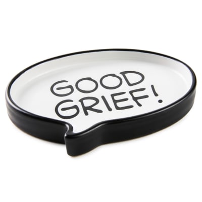 Peanuts® Good Grief! Word Bubble Trinket Dish