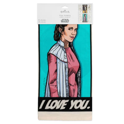 Star Wars™ Han Solo™ and Princess Leia™ Tea Towel