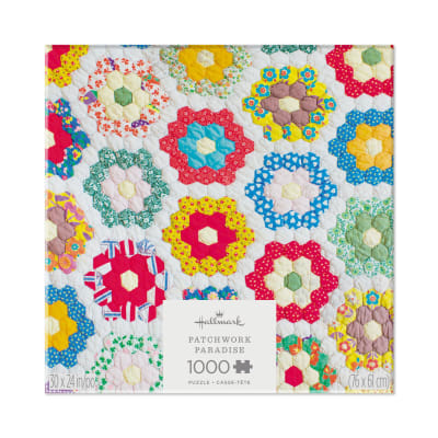 Patchwork Paradise 1000-Piece Jigsaw Puzzle