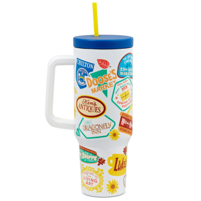 Gilmore Girls Stars Hollow Town Festivals Insulated Travel Cup