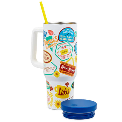 Gilmore Girls Stars Hollow Town Festivals Insulated Travel Cup