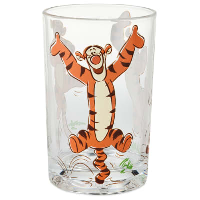 Disney Winnie the Pooh Bouncing Tigger Collectible Drinking Glass
