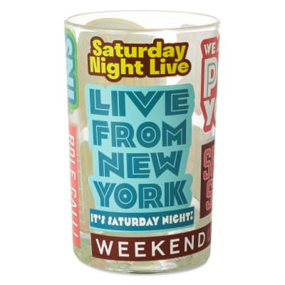 SNL Best of SNL Slogans Collectible Drinking Glass