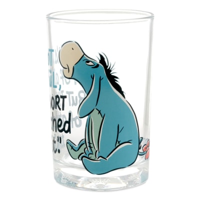 Disney Winnie the Pooh Eeyore's Tail Collectible Drinking Glass