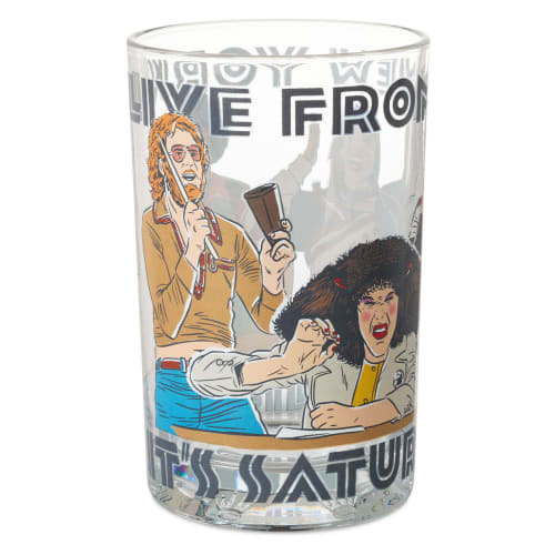SNL Live From New York Collectible Drinking Glass