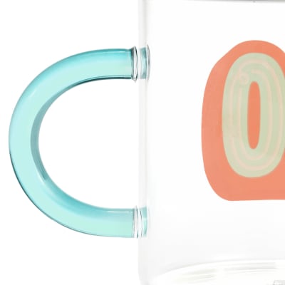 Glass 40th Birthday Mug