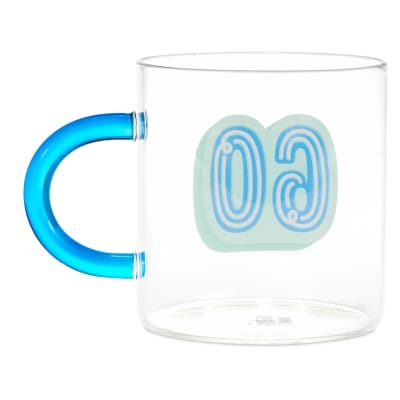 Glass 60th Birthday Mug