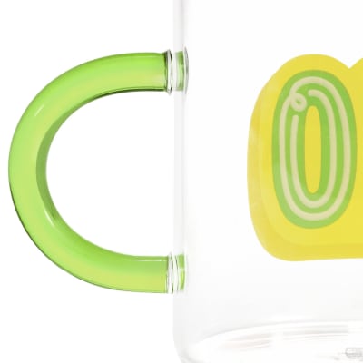 Glass 70th Birthday Mug