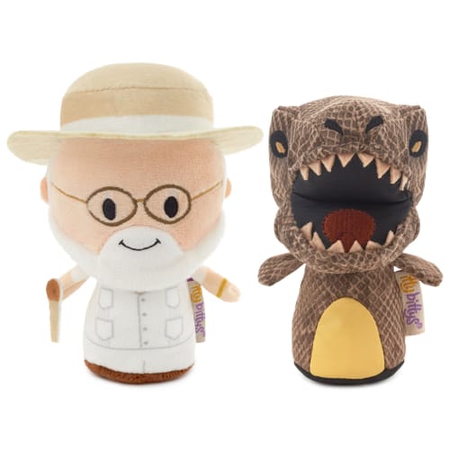 itty bittys® Jurassic Park John Hammond and T-Rex Plush, Set of 2