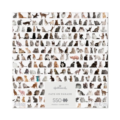 Cats on Parade 550-Piece Jigsaw Puzzle
